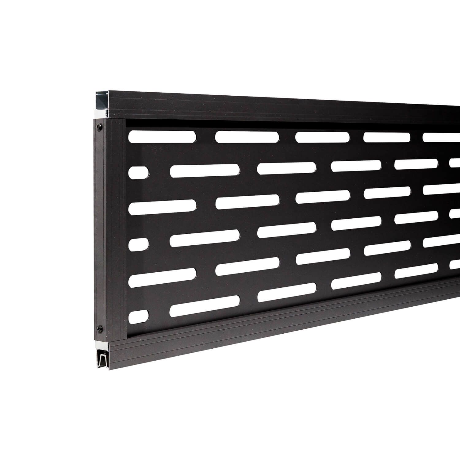 Dekorativní plotový panel Alfa Antracit 30 x 180 cm Dekorativní plotový panel Alfa Antracit 30 x 180 cm