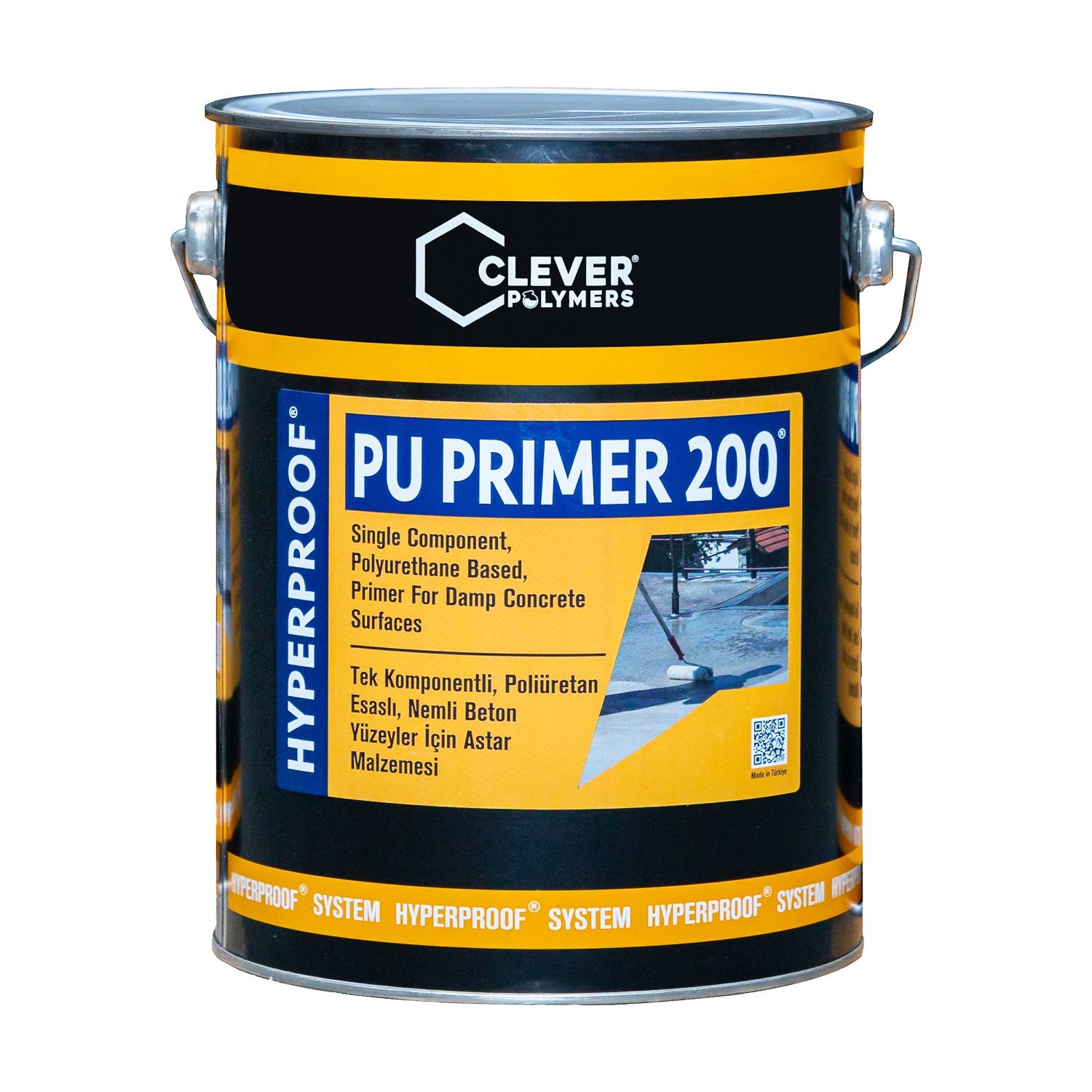 Polyuretanová penetrace CLEVER PU200 – 4 l