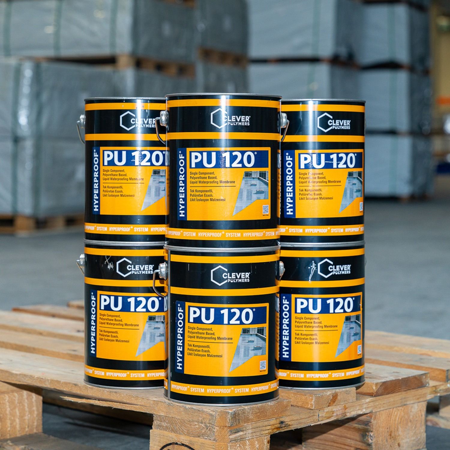 Jednokomponentní polyuretanový nátěr CLEVER PU650 – 20 kg Jednokomponentní polyuretanový nátěr CLEVER PU650 – 20 kg