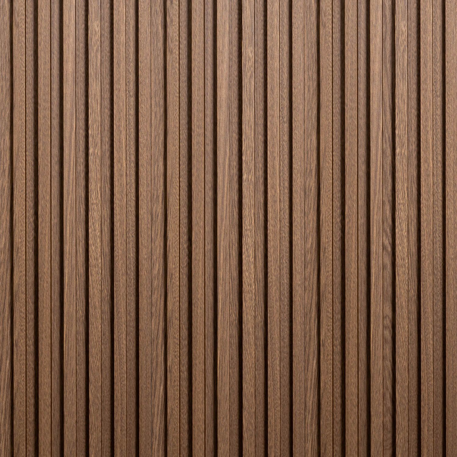 Lamely stěnové SPC nízké Dub Tmavý Mat 1,2 x 15,5 cm – 2,8 m