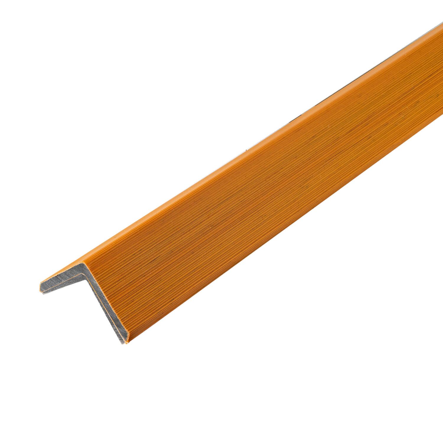 Kompozitní Rohová Lišta Premium Dub Jantarový 50x50 mm - 2,9 m