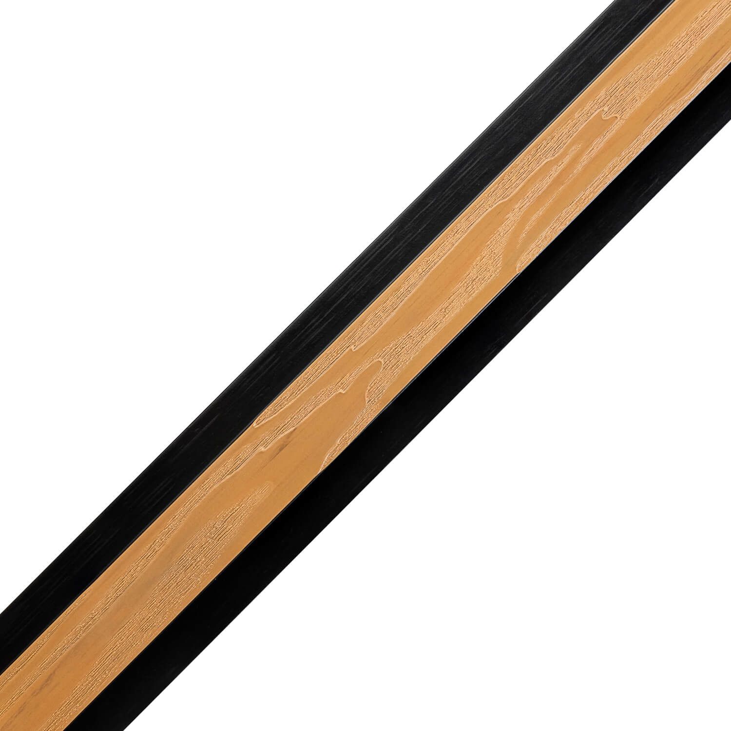 Spojovací Lišta Lamelová Premium Dub Přírodní / Černý – 2,9 m