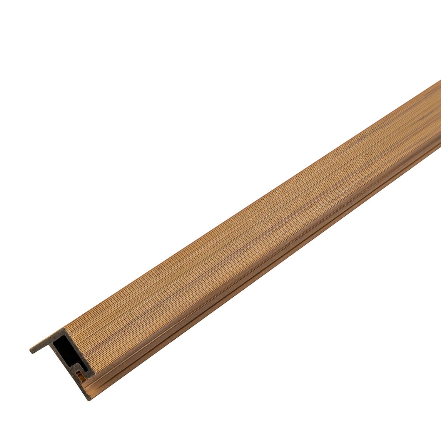 Lišta Lamelová typu F Premium Dub Přírodní / Černý 36,5 x 49,5 mm – 2,9 m Lišta Lamelová typu F Premium Dub Přírodní / Černý 36,5 x 49,5 mm – 2,9 m