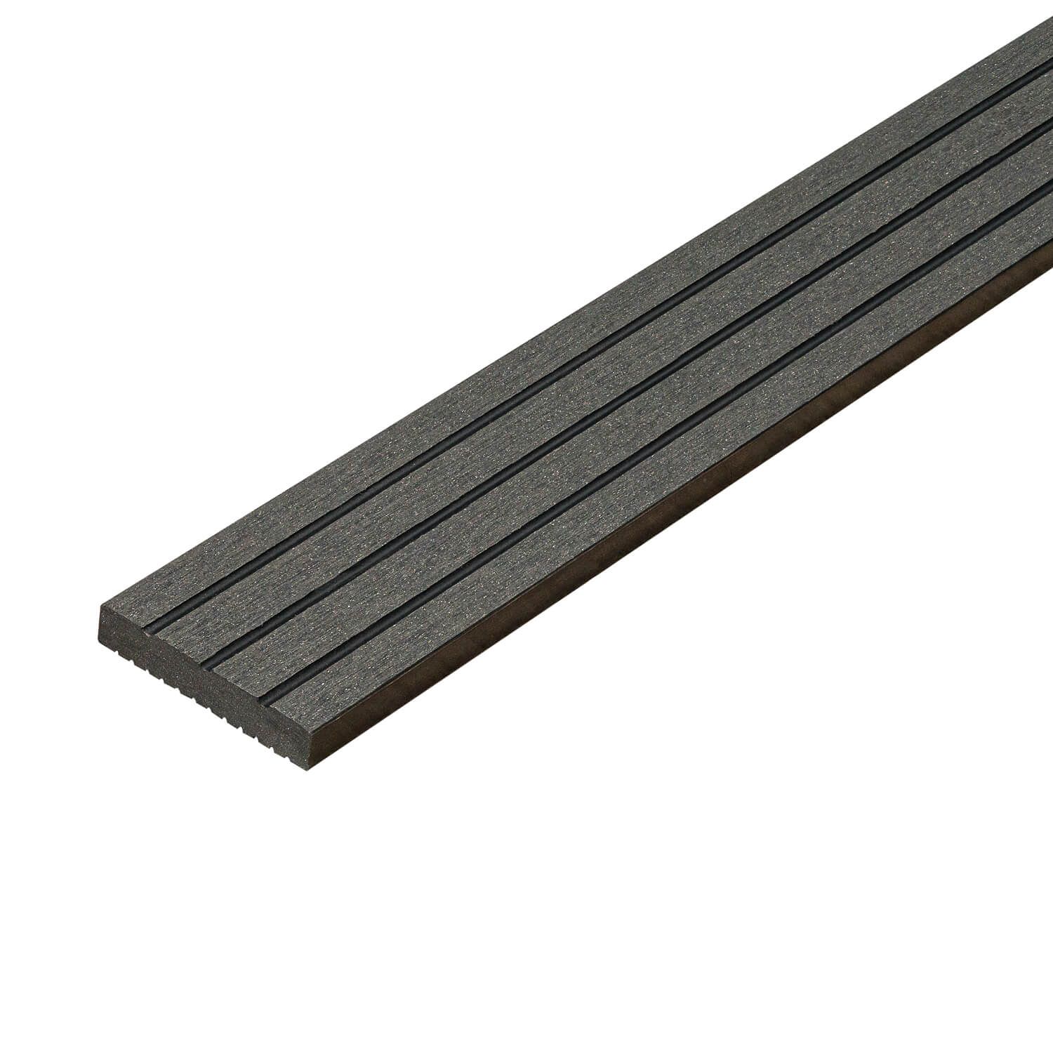 Kompozitní Plochá Lišta Timber Grafit 50x10 mm - 2,4 m Kompozitní Plochá Lišta Timber Grafit 50x10 mm - 2,4 m