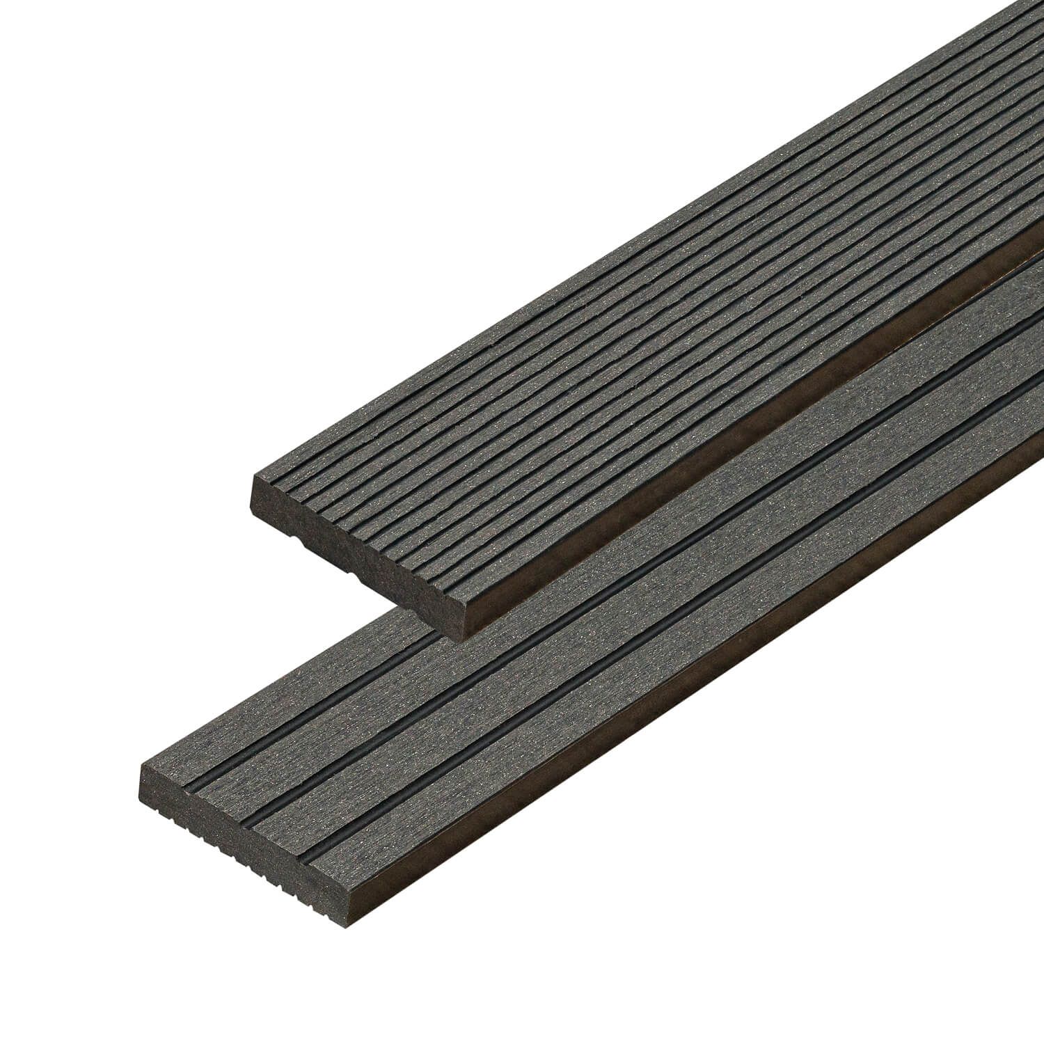 Kompozitní Plochá Lišta Timber Grafit 50x10 mm - 2,4 m Kompozitní Plochá Lišta Timber Grafit 50x10 mm - 2,4 m
