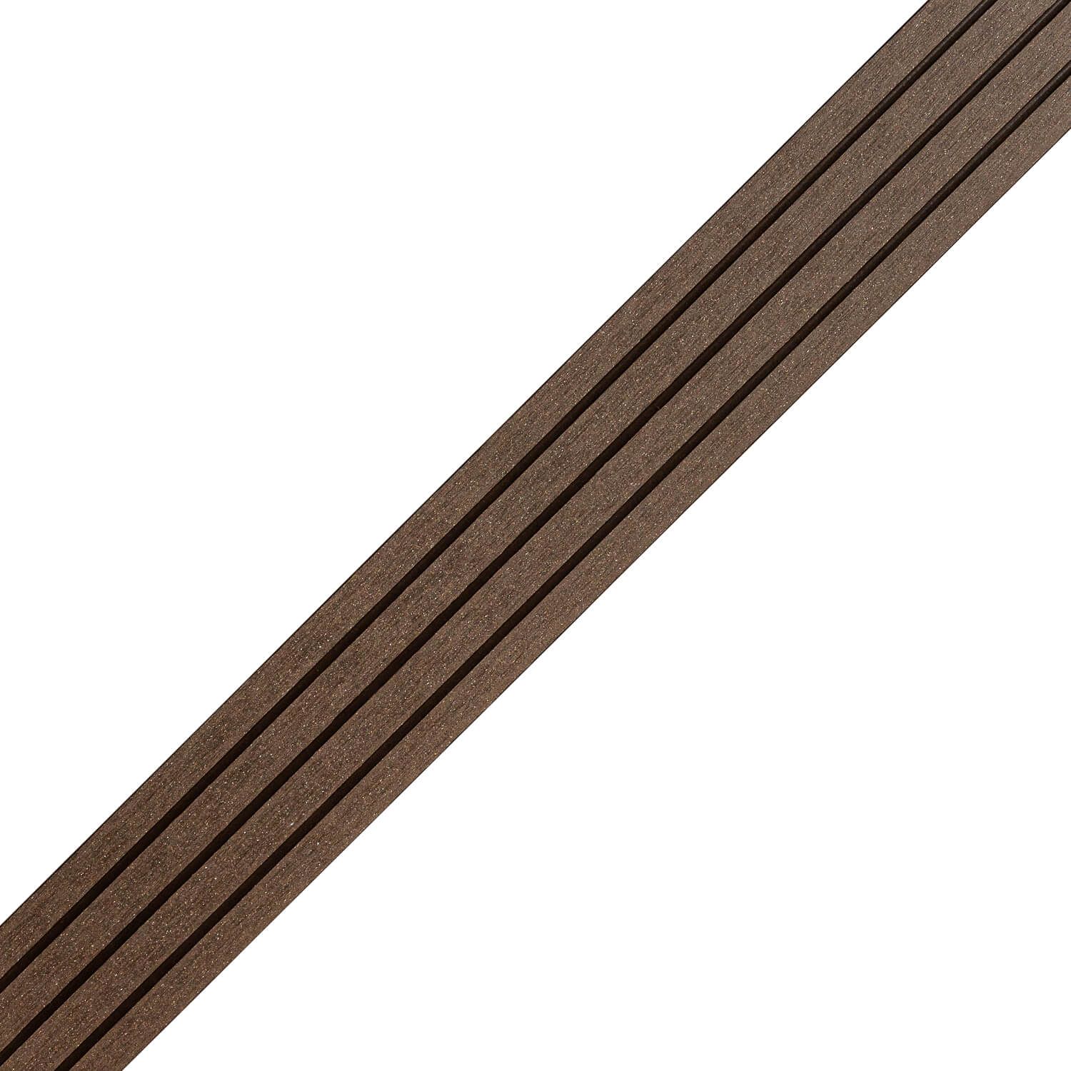 Kompozitní Plochá Lišta Timber Eben 50x10 mm - 2,4 m Kompozitní Plochá Lišta Timber Eben 50x10 mm - 2,4 m