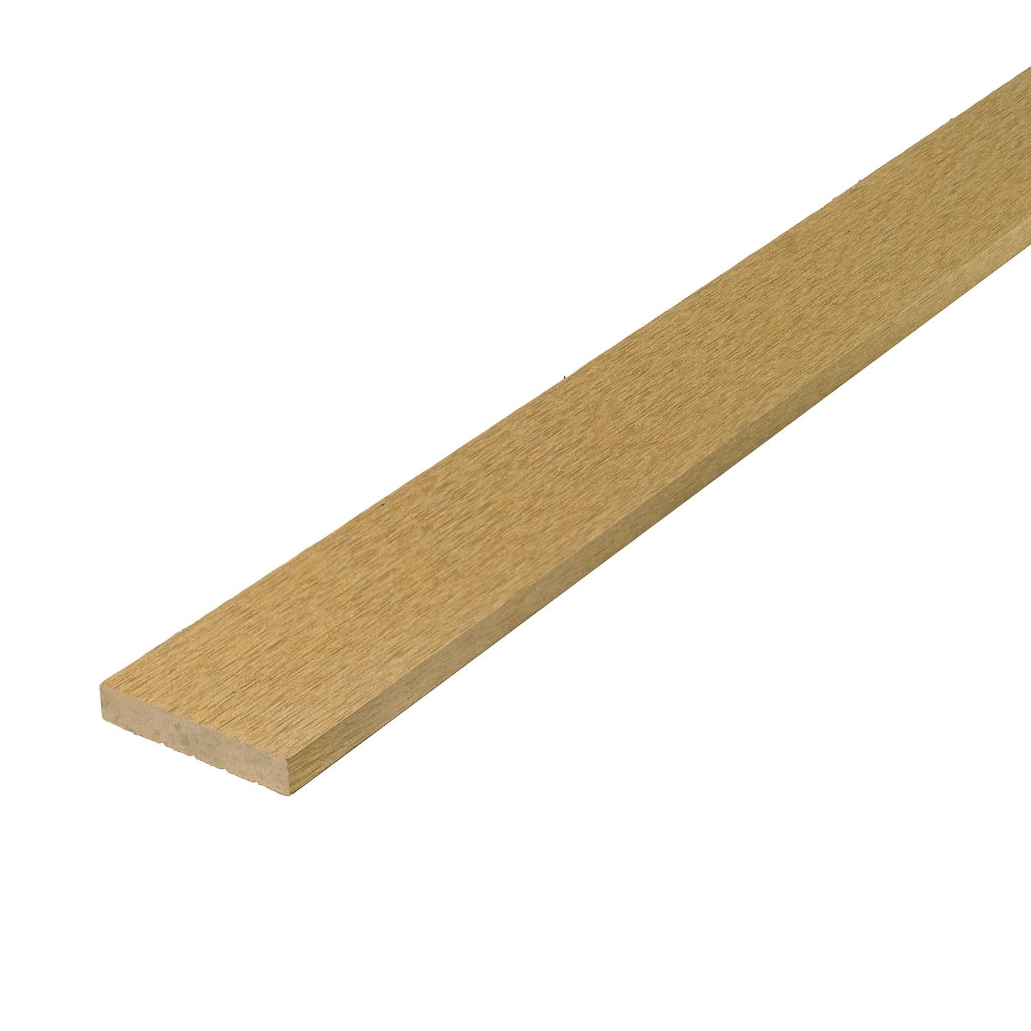 Kompozitní Krycí Lišta Standard Medový Teak - 2,4 m