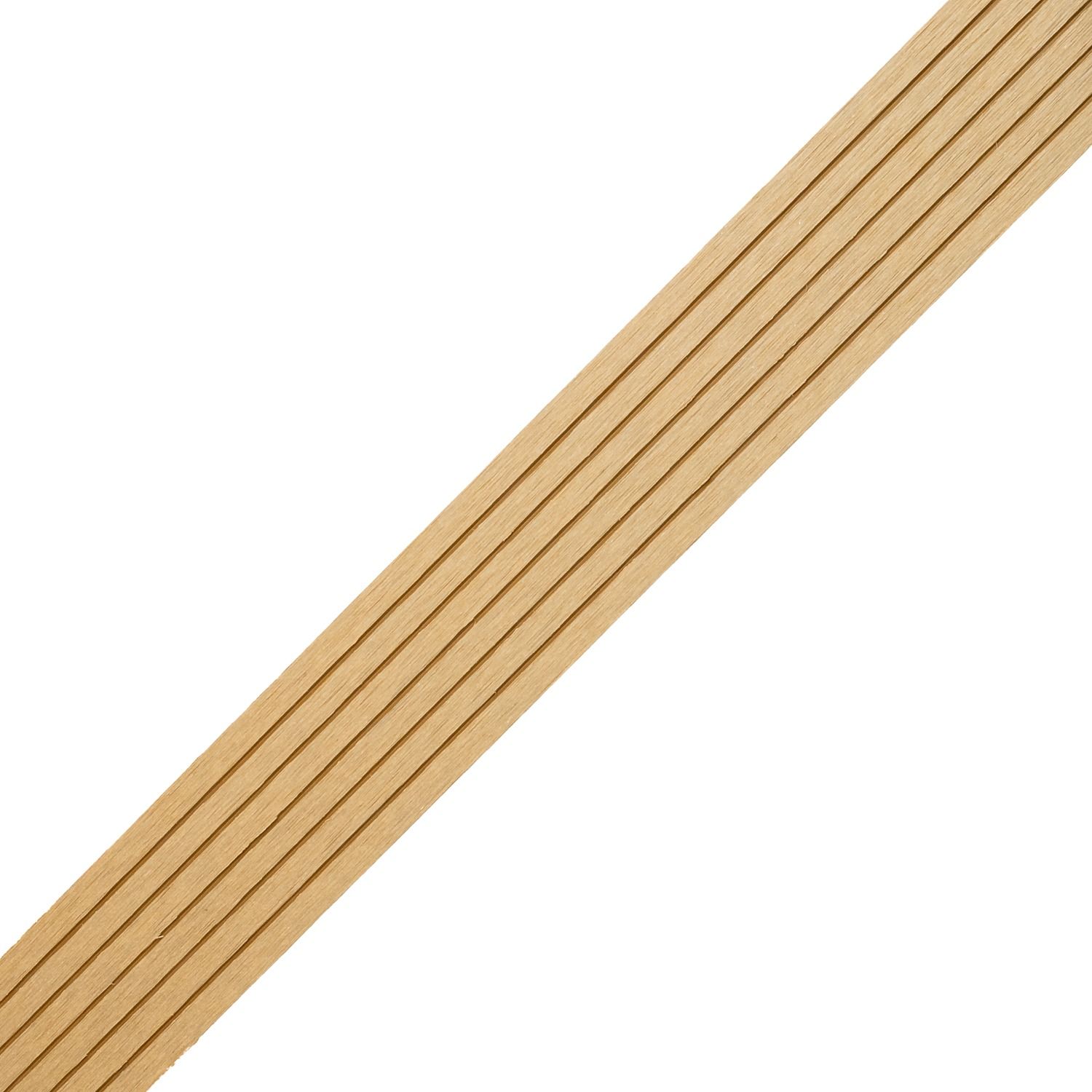 Kompozitní Krycí Lišta Standard Medový Teak - 2,4 m