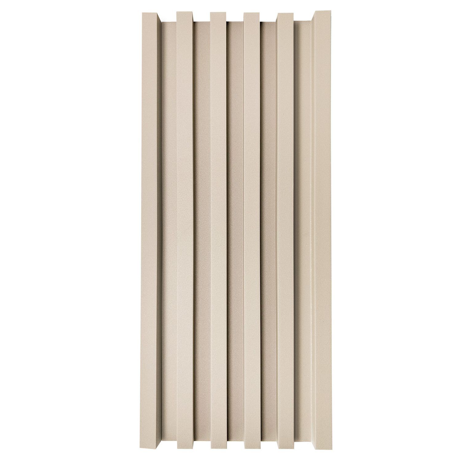 Listwa Lamelowa Startowa Ecru Brokat 2,4 x 2,4 cm – dł. 2,7 m