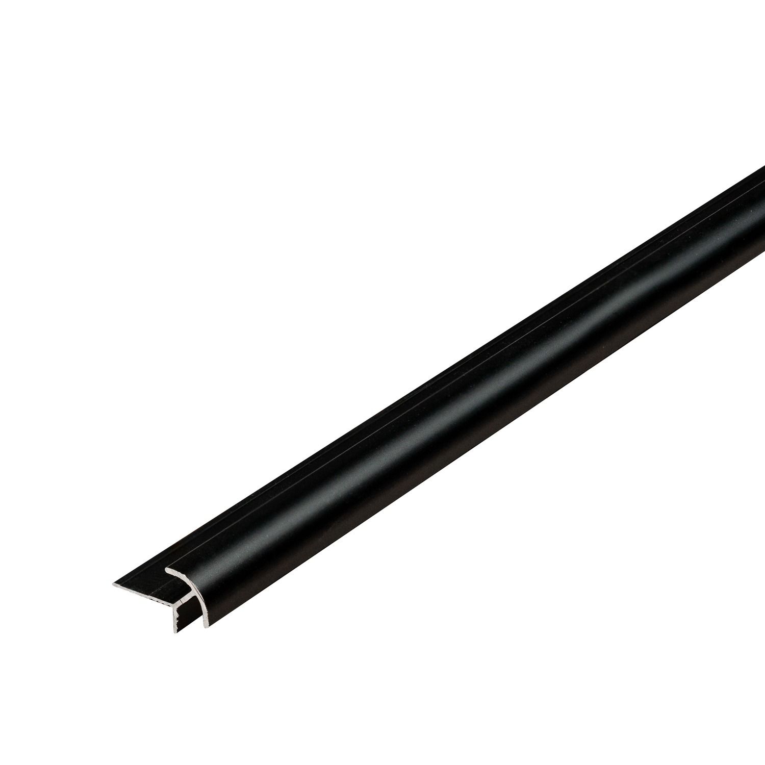 Hliníkový vnější rohový profil 4,5 mm pro stěnové panely Černý Mat – 2,9 m