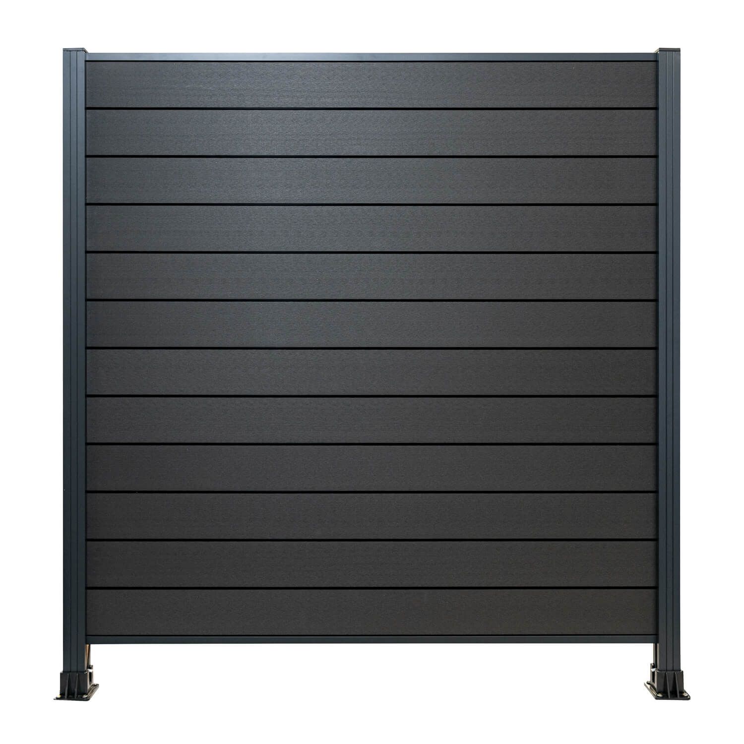 Kompozitní plotový panel Standard Antracit – 1 sloupek Kompozitní plotový panel Standard Antracit – 1 sloupek