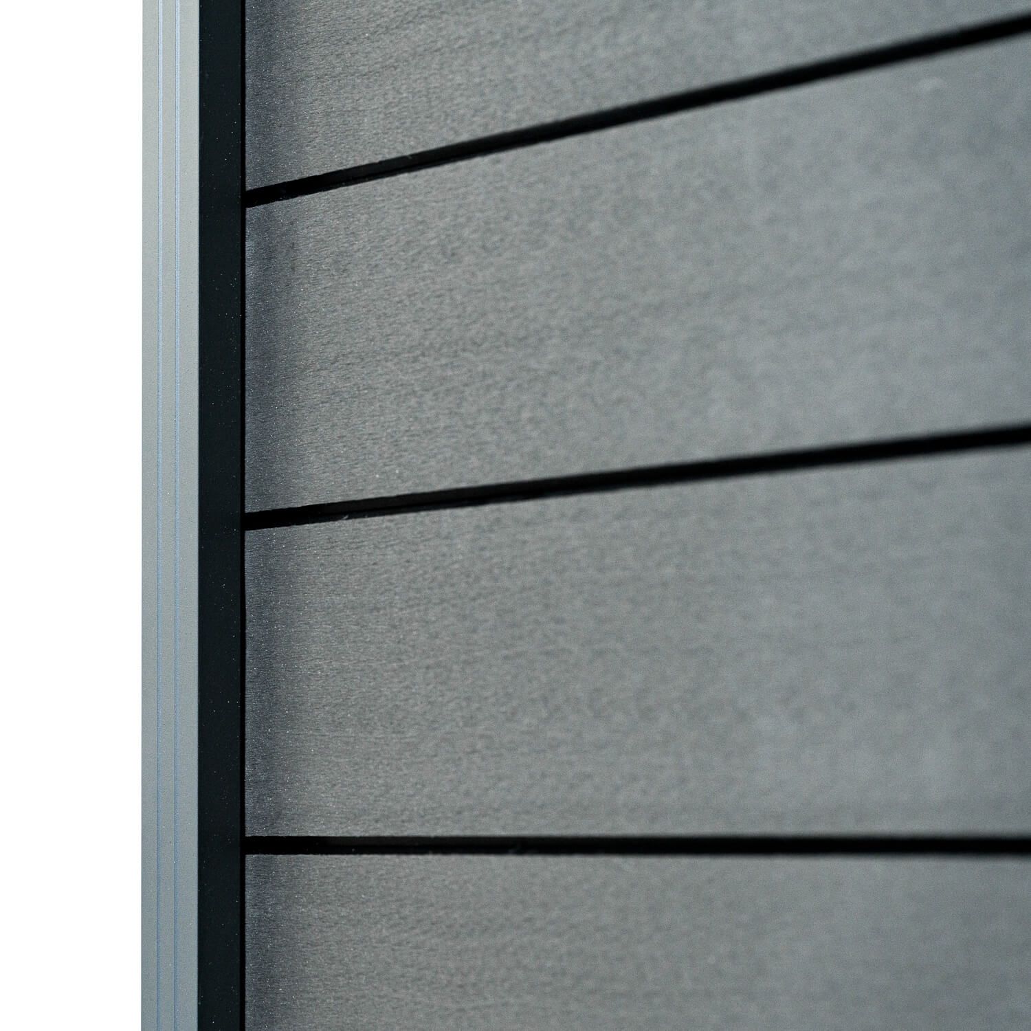 Kompozitní plotový panel Standard Antracit – 1 sloupek Kompozitní plotový panel Standard Antracit – 1 sloupek