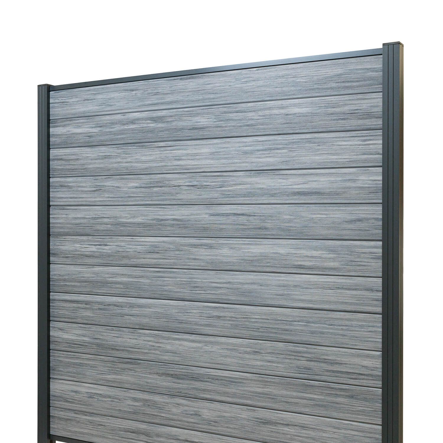 Panel ogrodzeniowy kompozytowy Premium Gray – 1 słupek Panel ogrodzeniowy kompozytowy Premium Gray – 1 słupek