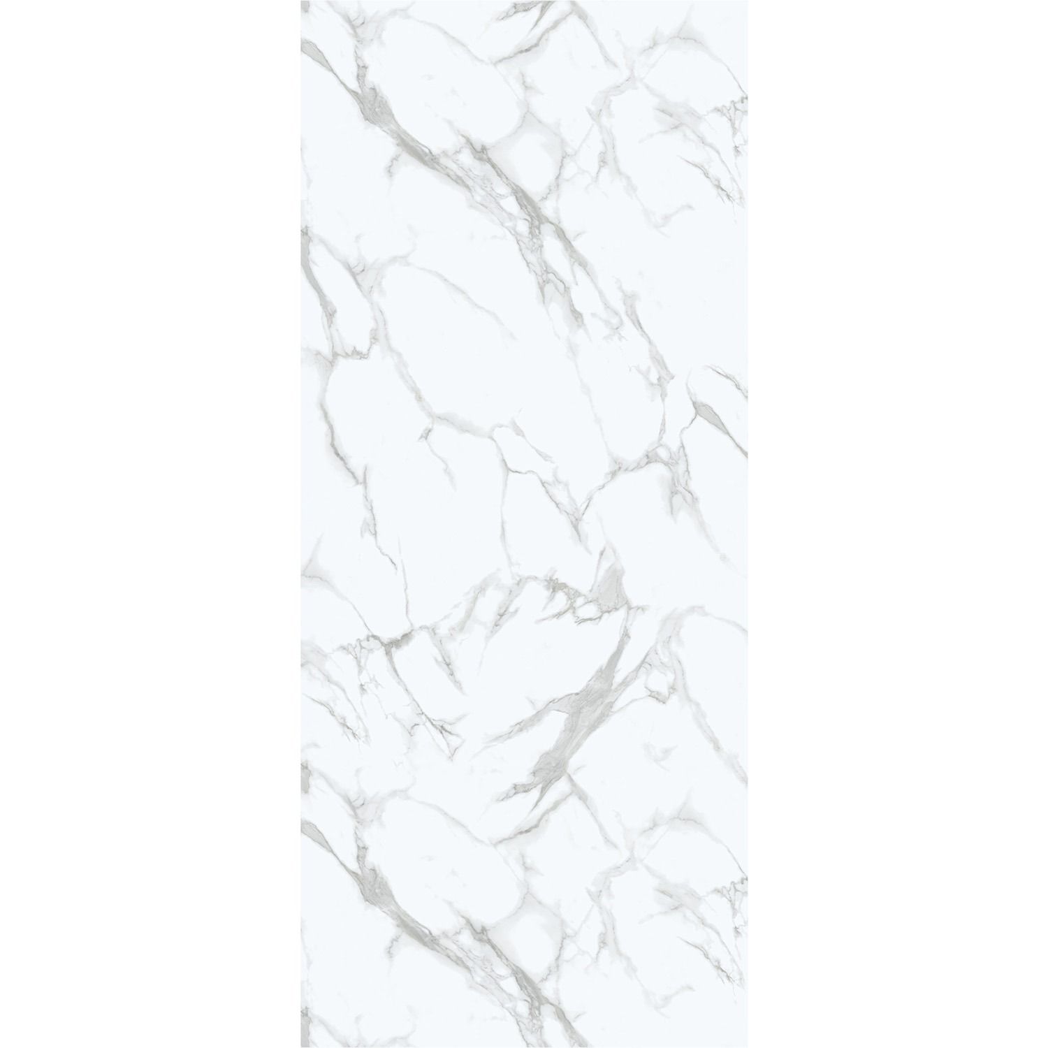 Panel stěnový SPC Mramor Calacatta Bílý Lesklý 120 x 280 cm 4 mm Panel stěnový SPC Mramor Calacatta Bílý Lesklý 120 x 280 cm 4 mm