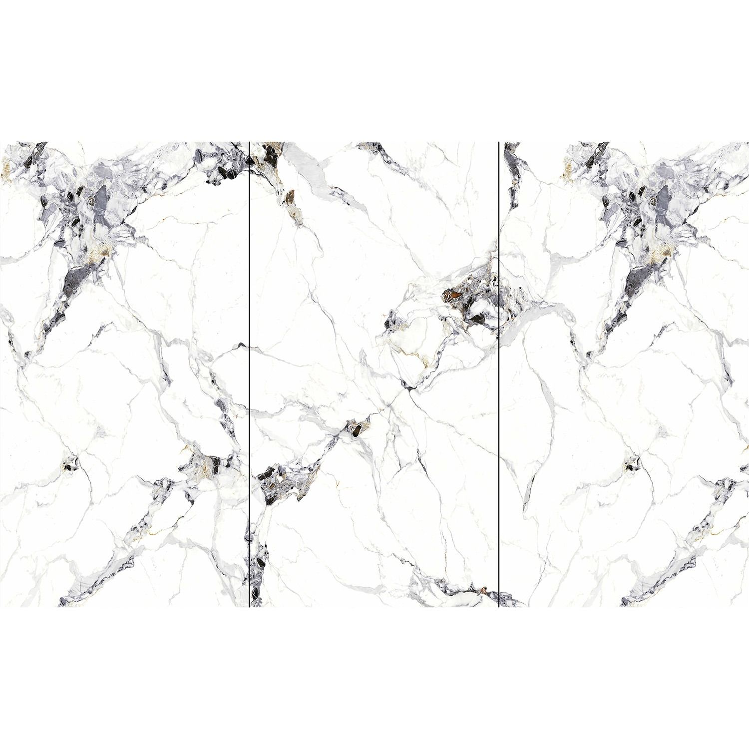 Panel stěnový SPC Mramor Carrara Bílý Lesklý 280 x 360 cm 4 mm - sada 3 ks (ABC) Panel stěnový SPC Mramor Carrara Bílý Lesklý 280 x 360 cm 4 mm - sada 3 ks (ABC)