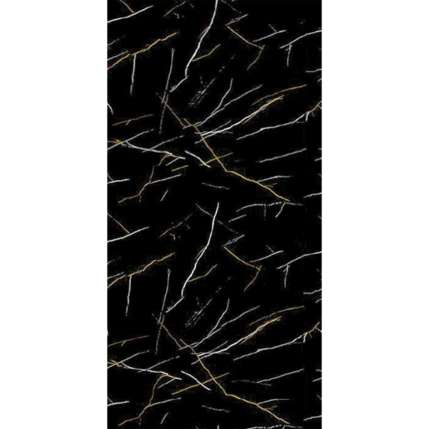 Panel stěnový SPC Mramor Marquina Černý Lesklý 60 x 120 cm 4 mm Panel stěnový SPC Mramor Marquina Černý Lesklý 60 x 120 cm 4 mm