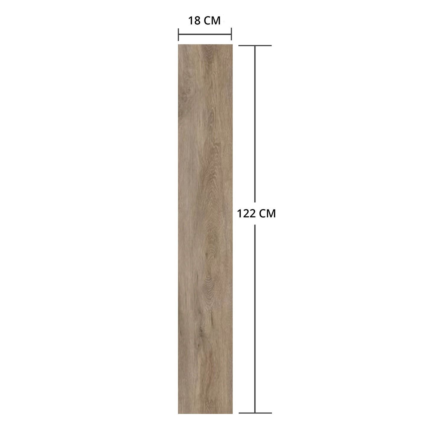 Vinylový podlahový panel SPC Dub Světlý Mat 18 × 122 cm 4 mm – 1 ks