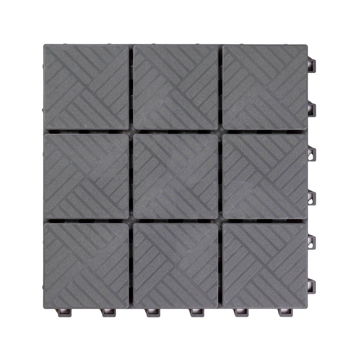 Płytka Ogrodowa Tarasowa Uni-Floor Kostka Szary 29 x 29 x 2 cm