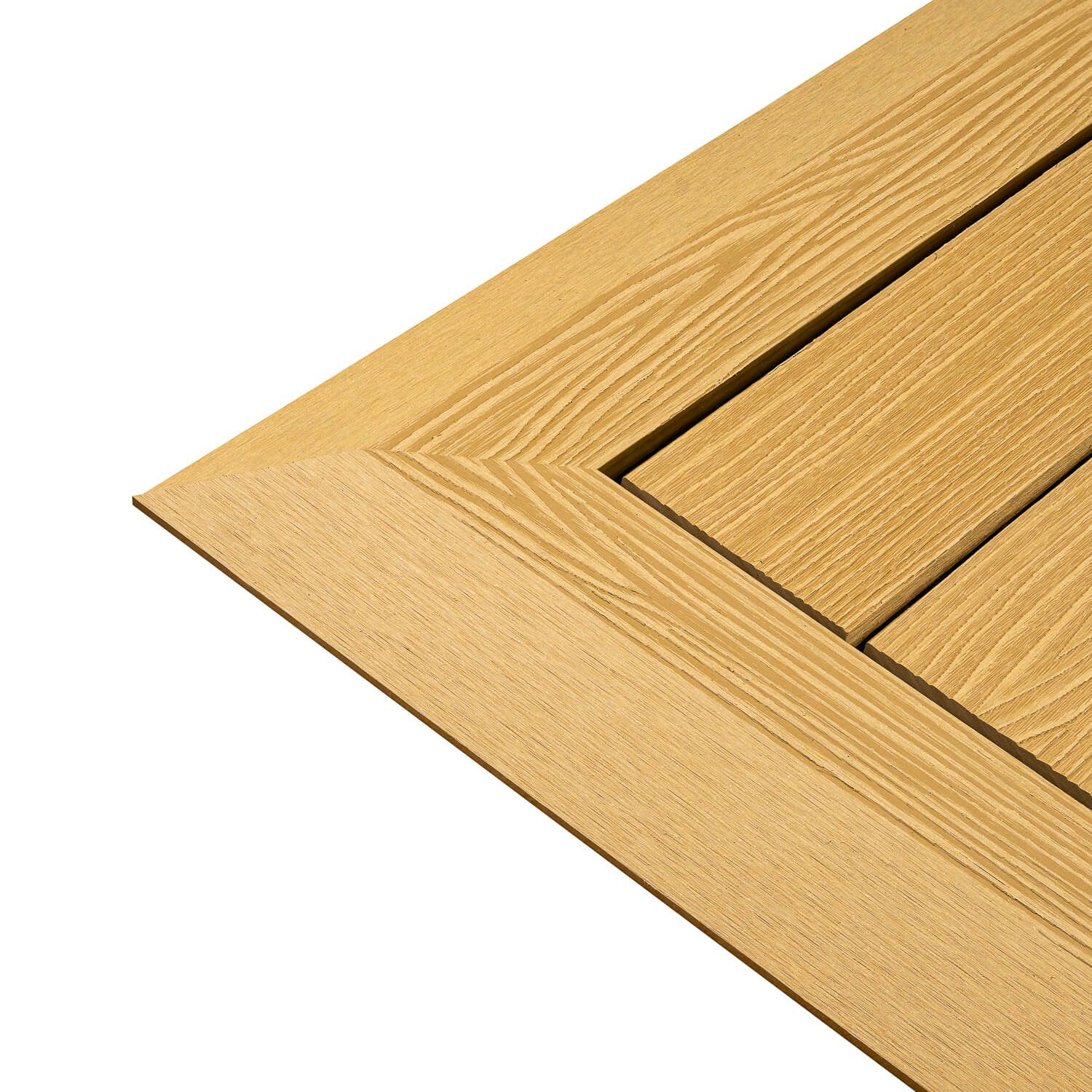 Terasová dlažba WPC 3D Medový Teak 30 x 30 x 2,1 cm Terasová dlažba WPC 3D Medový Teak 30 x 30 x 2,1 cm
