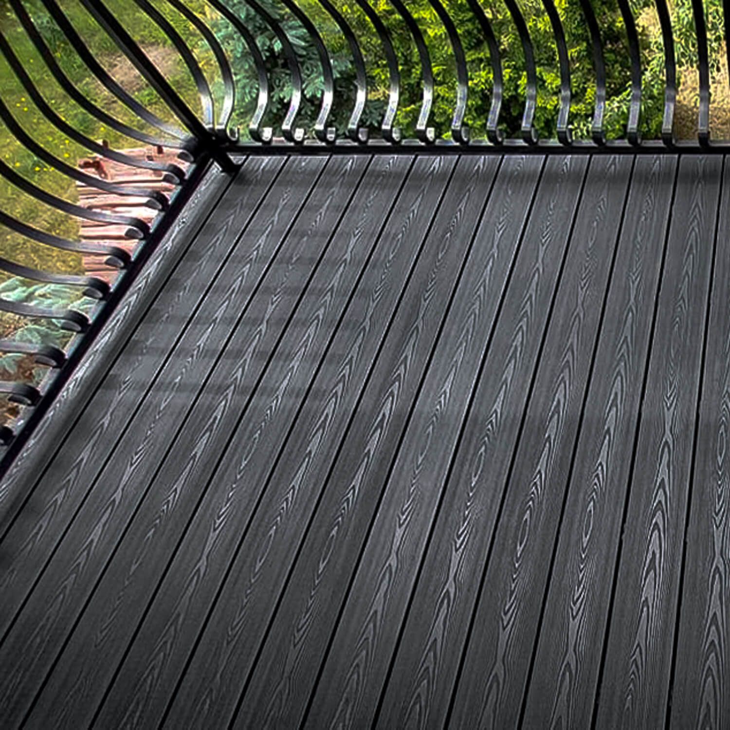 Deska Tarasowa Kompozytowa 3D Antracyt – dł. 3,5 m