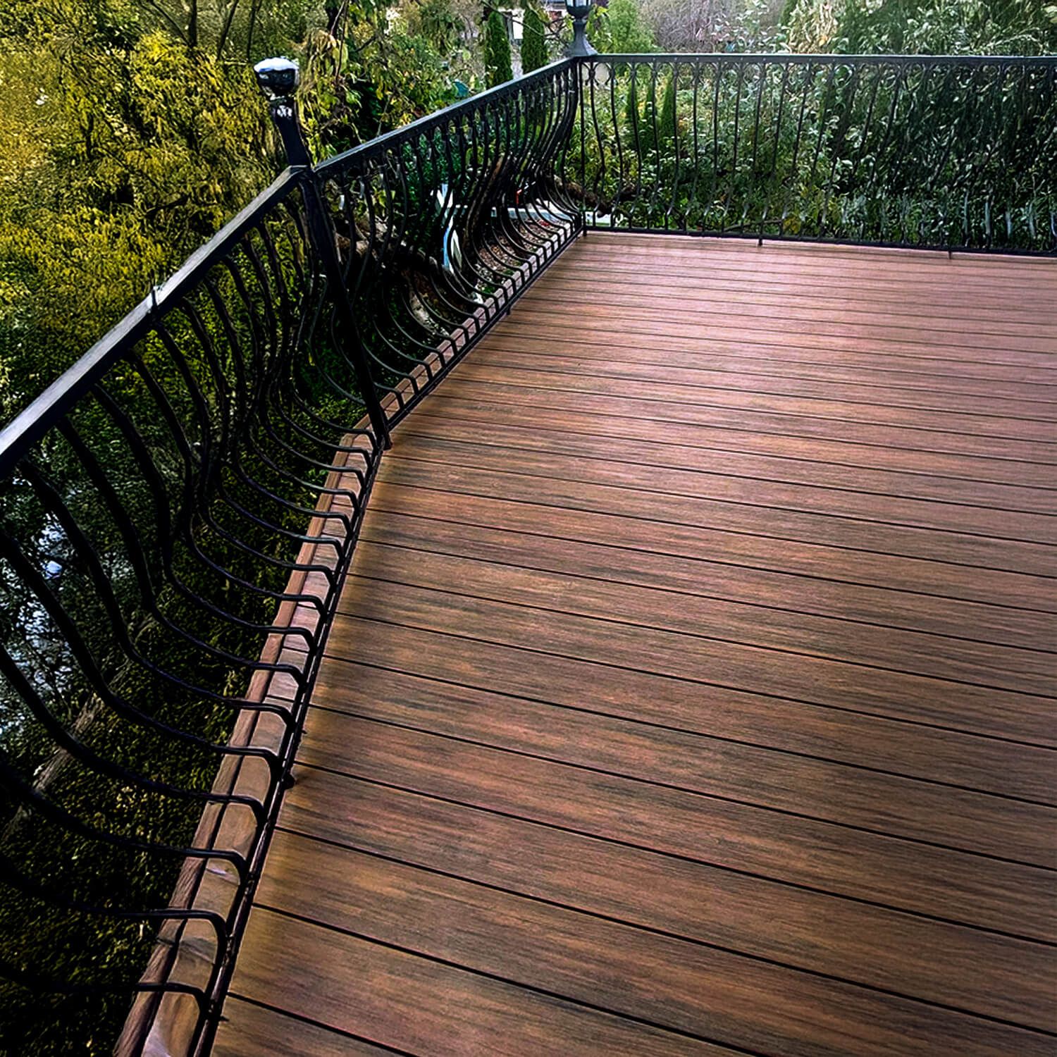 Deska Tarasowa Kompozytowa Premium Teak / Redwood – dł. 4 m