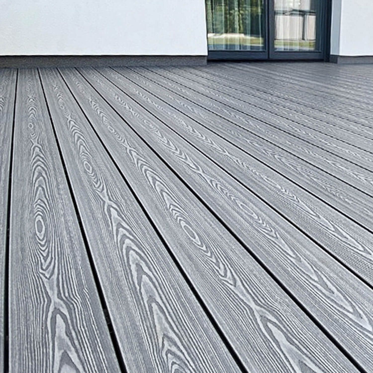 Deska Tarasowa Kompozytowa 3D Szary – dł. 3,5 m