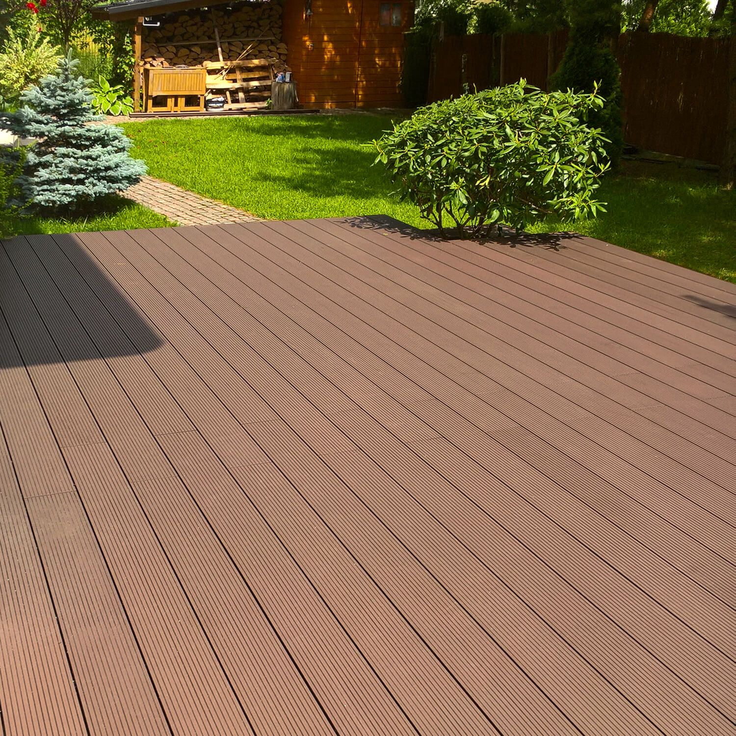 Deska Tarasowa Kompozytowa Standard 15 Brąz – dł. 3,5 m