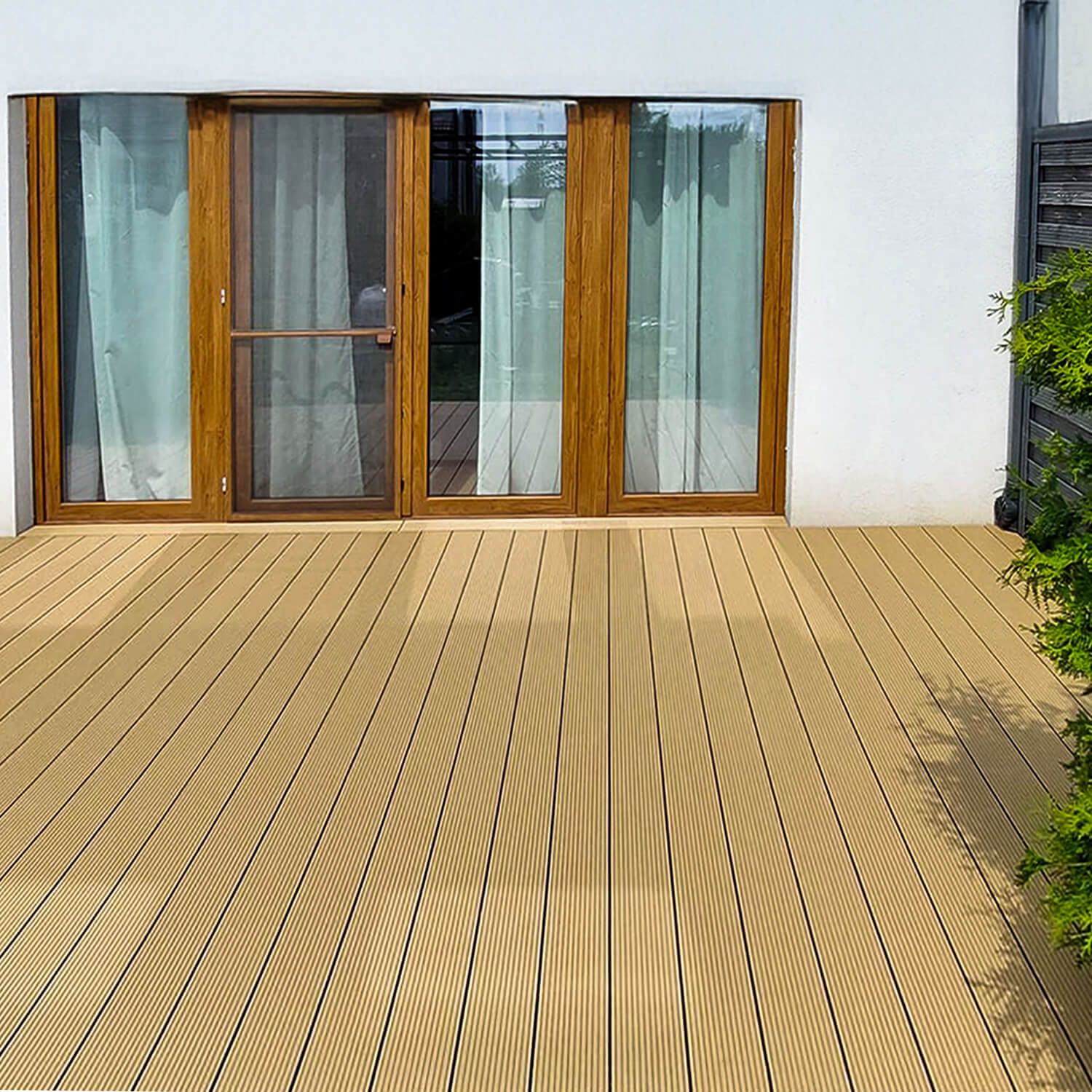 Deska Tarasowa Kompozytowa Standard 15 Miodowy Teak – dł. 4 m