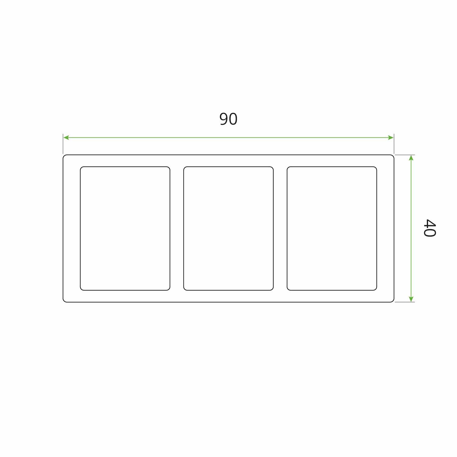 WPC dekorativní lamelový profil 9x4 cm Premium Teak – 2,8 m WPC dekorativní lamelový profil 9x4 cm Premium Teak – 2,8 m