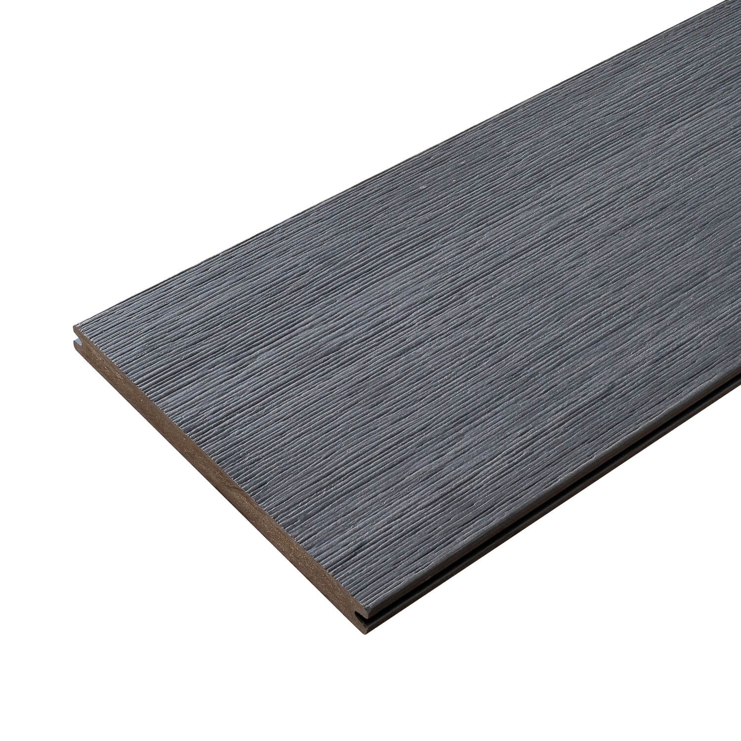 Terasové Prkno WPC Solid XL Gray –3 m