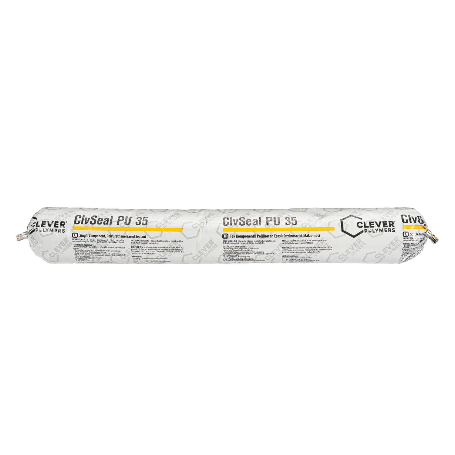 Jednokomponentní polyuretanový tmel CLEVER ClvSeal PU35 – 0,7 kg (600 ml)