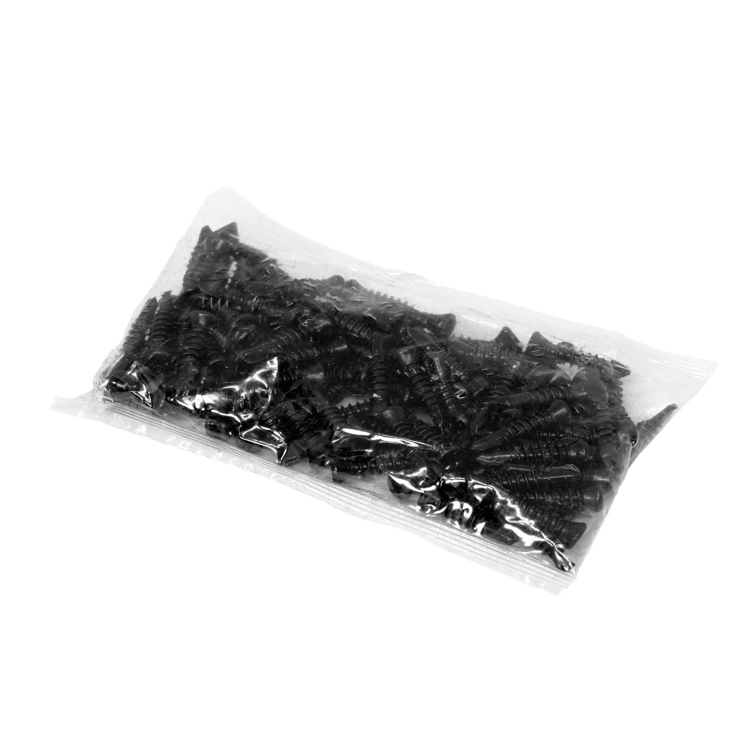 Samořezný šroub 4 x 18,5 mm z nerezové oceli Černý – 100 ks