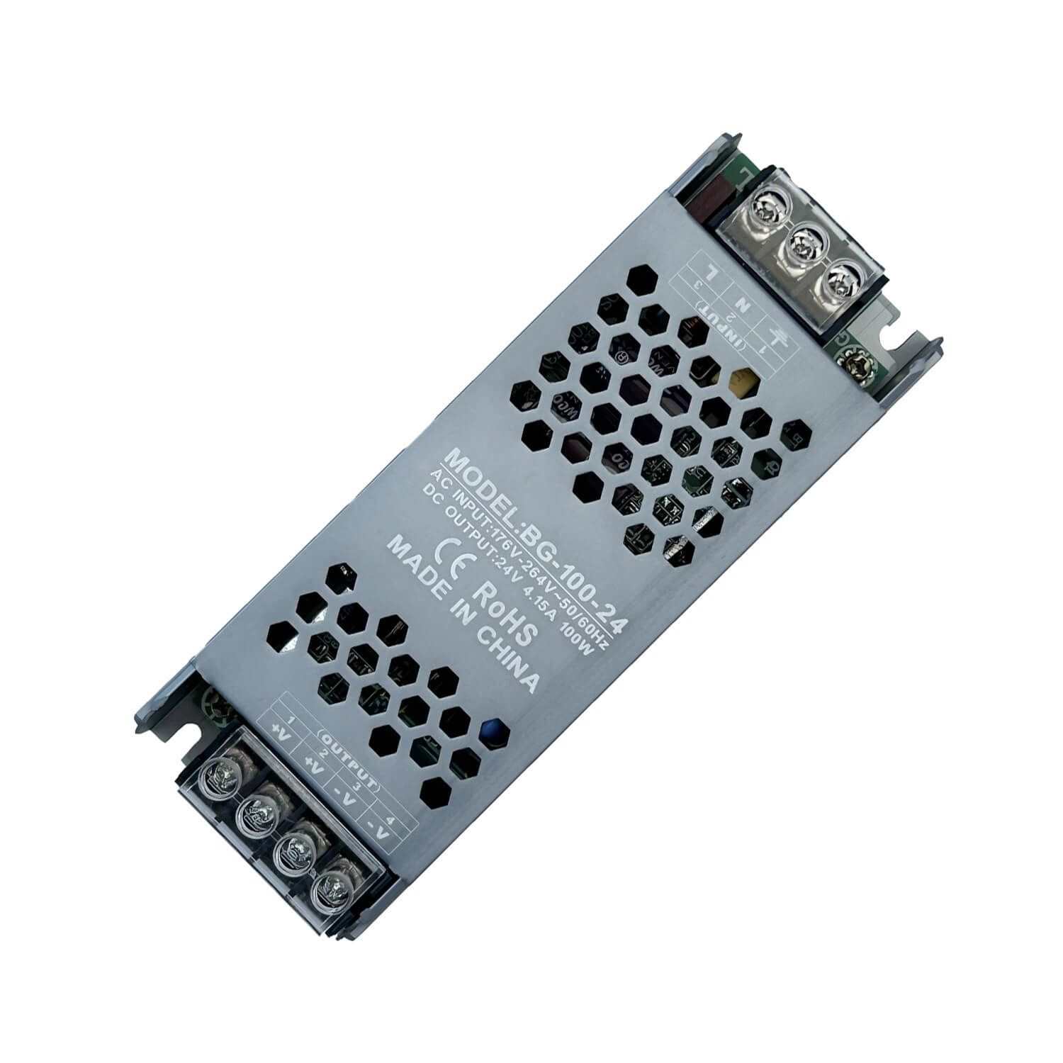 Zasilacz do lamp LED do słupka ogrodzeniowego – 24V | 100W