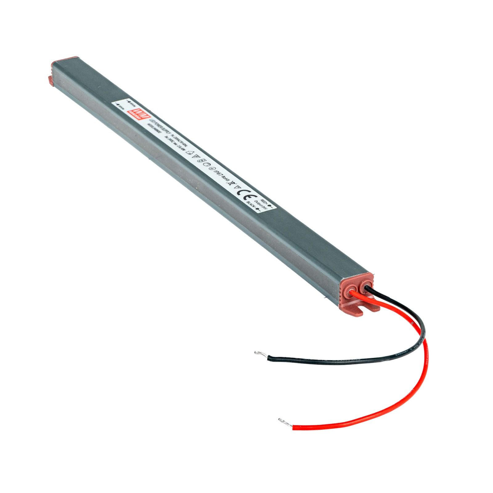 Zdroj pro LED lampy do plotového sloupku – Super Slim | 24V DC | 60W | IP67