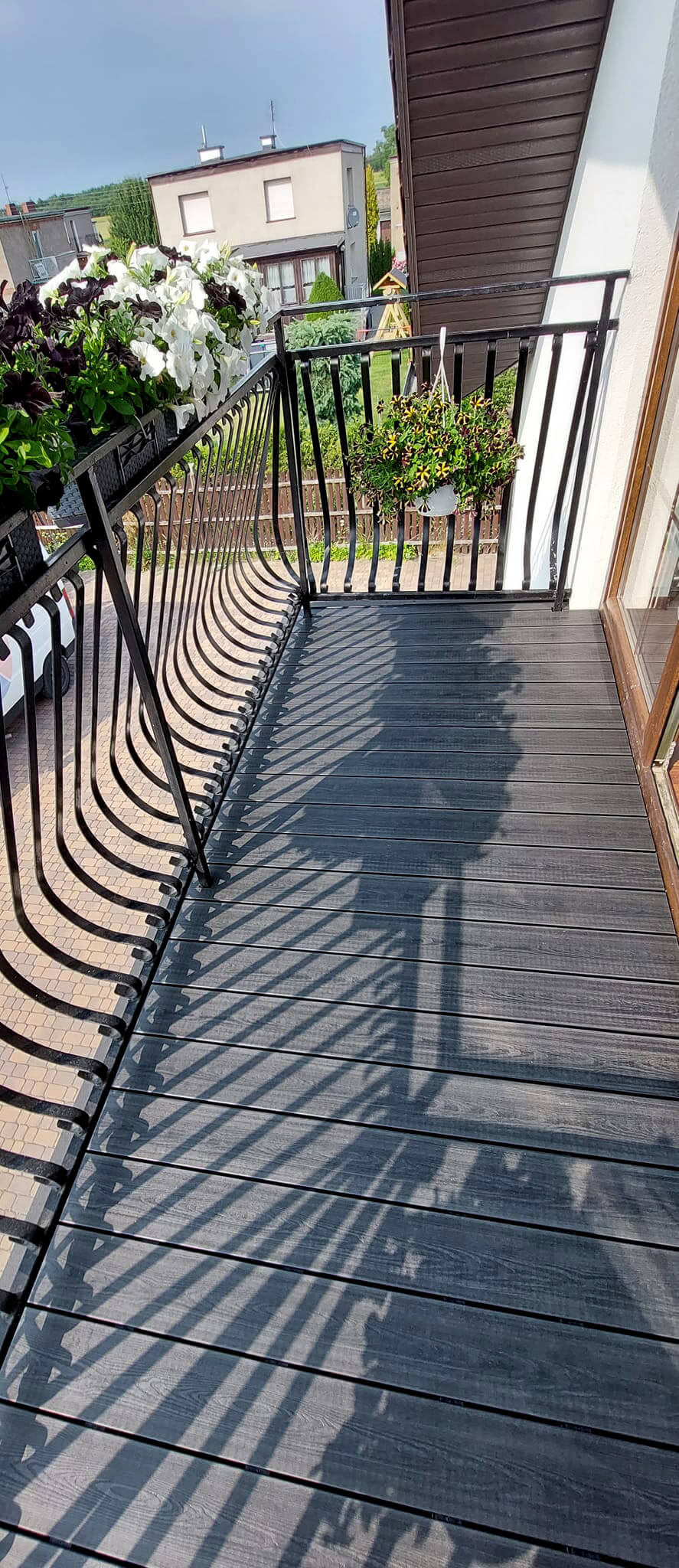 3D balkon Antracit – elegance a odolnost v jednom