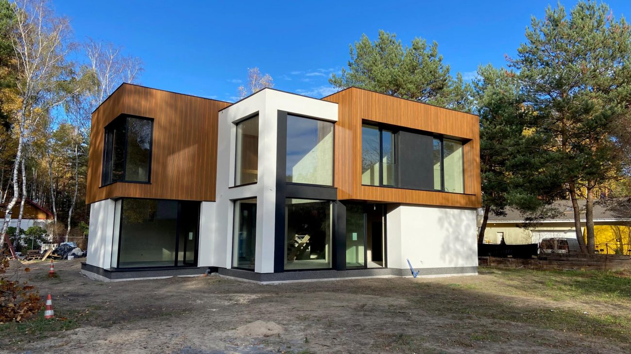 Lamelová fasáda – 3D fasádní lamely Amber Premium