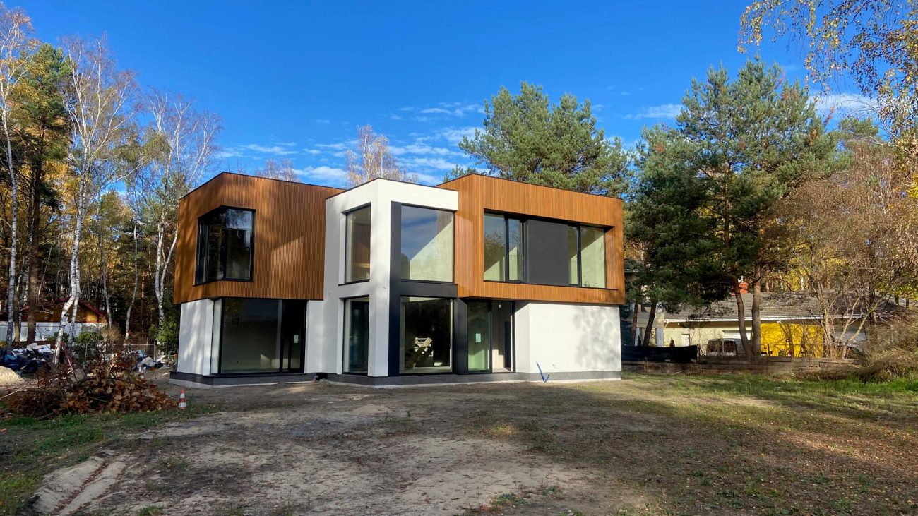 Lamelová fasáda – 3D fasádní lamely Amber Premium