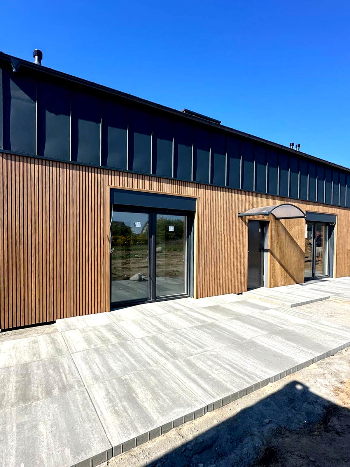 Prémiové fasádní lamely Dub Winchester – lamelová fasáda