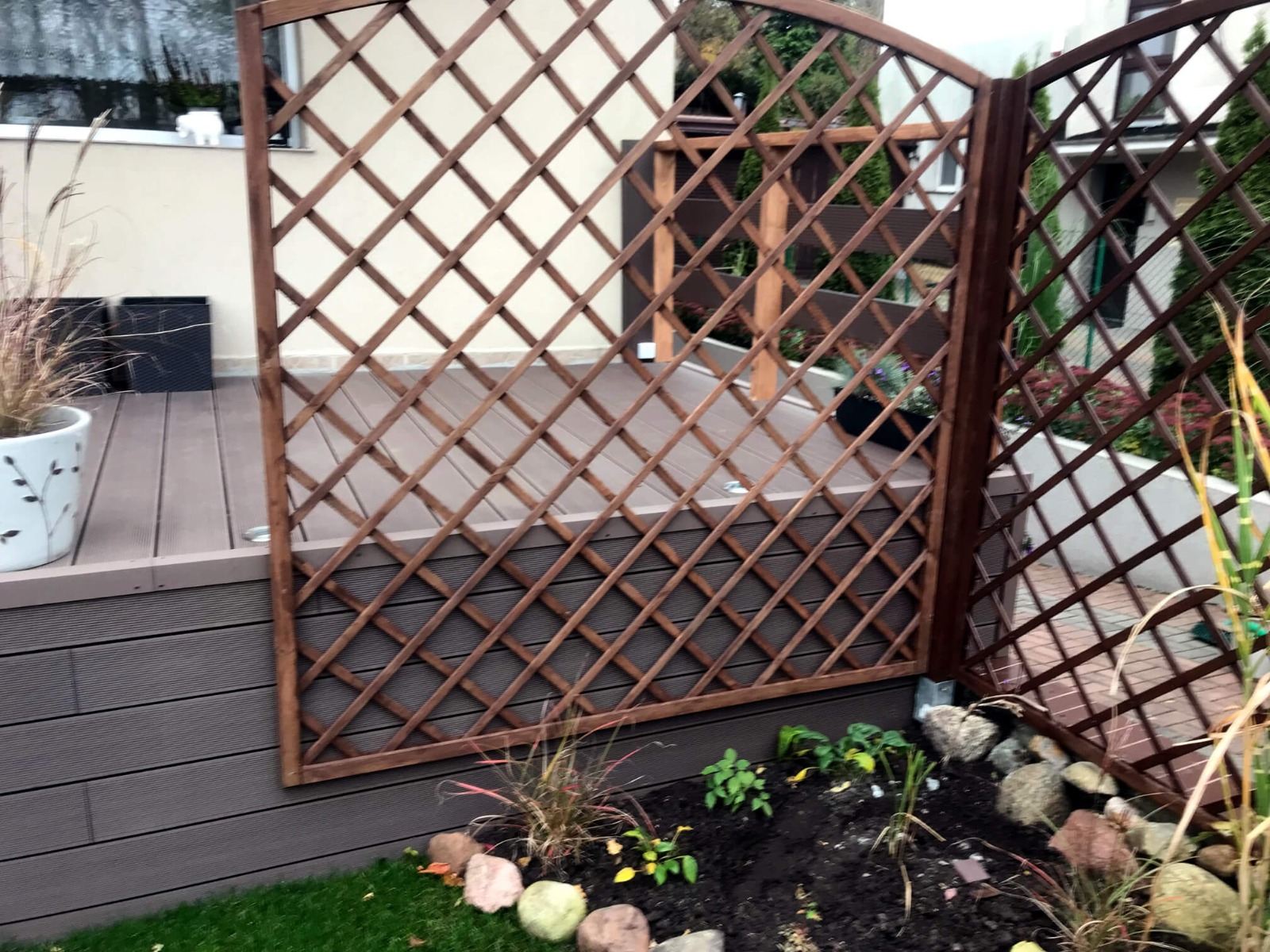 Schodiště z kompozitních prken Standard Brown