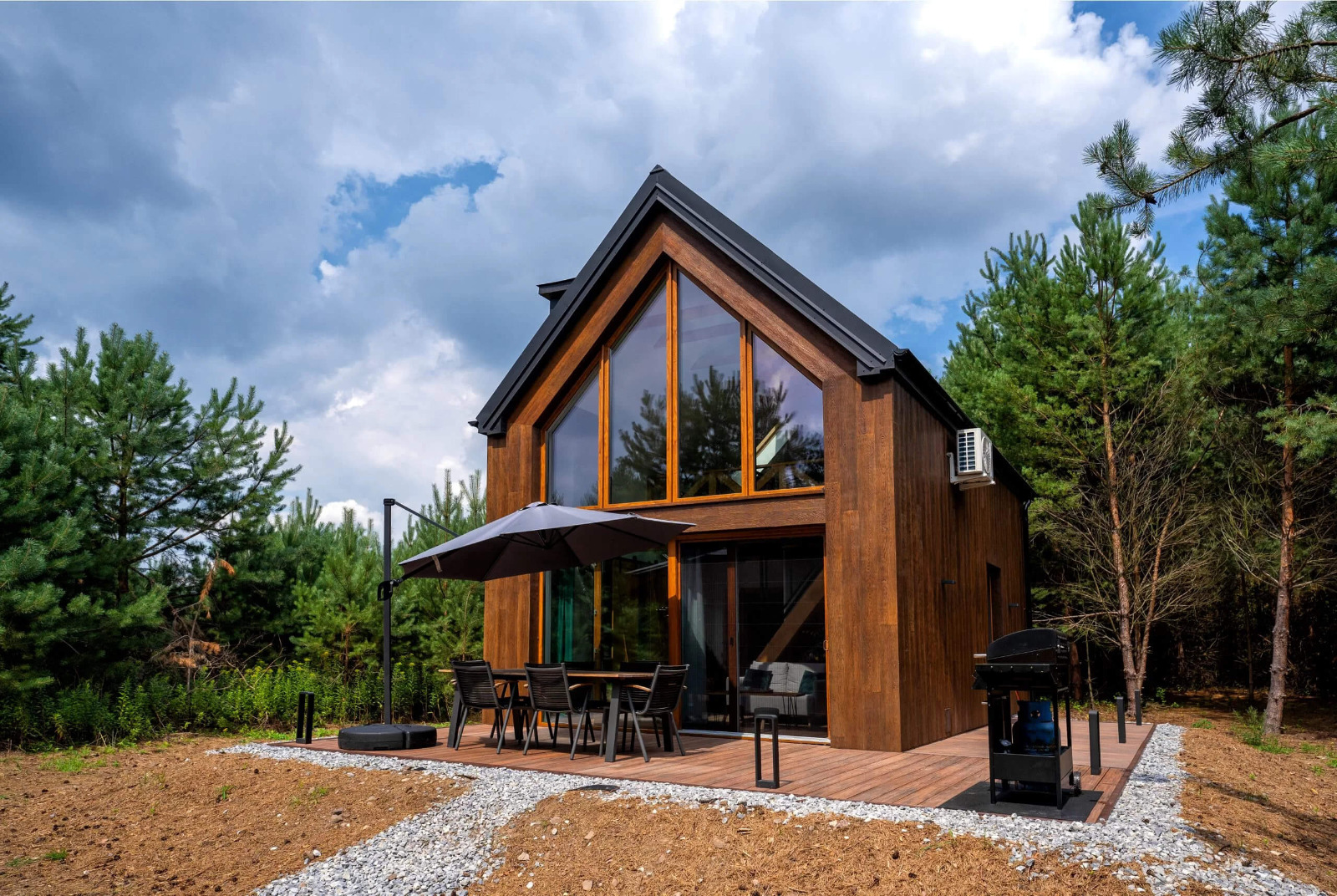 Terasa z WPC prkna Premium Redwood