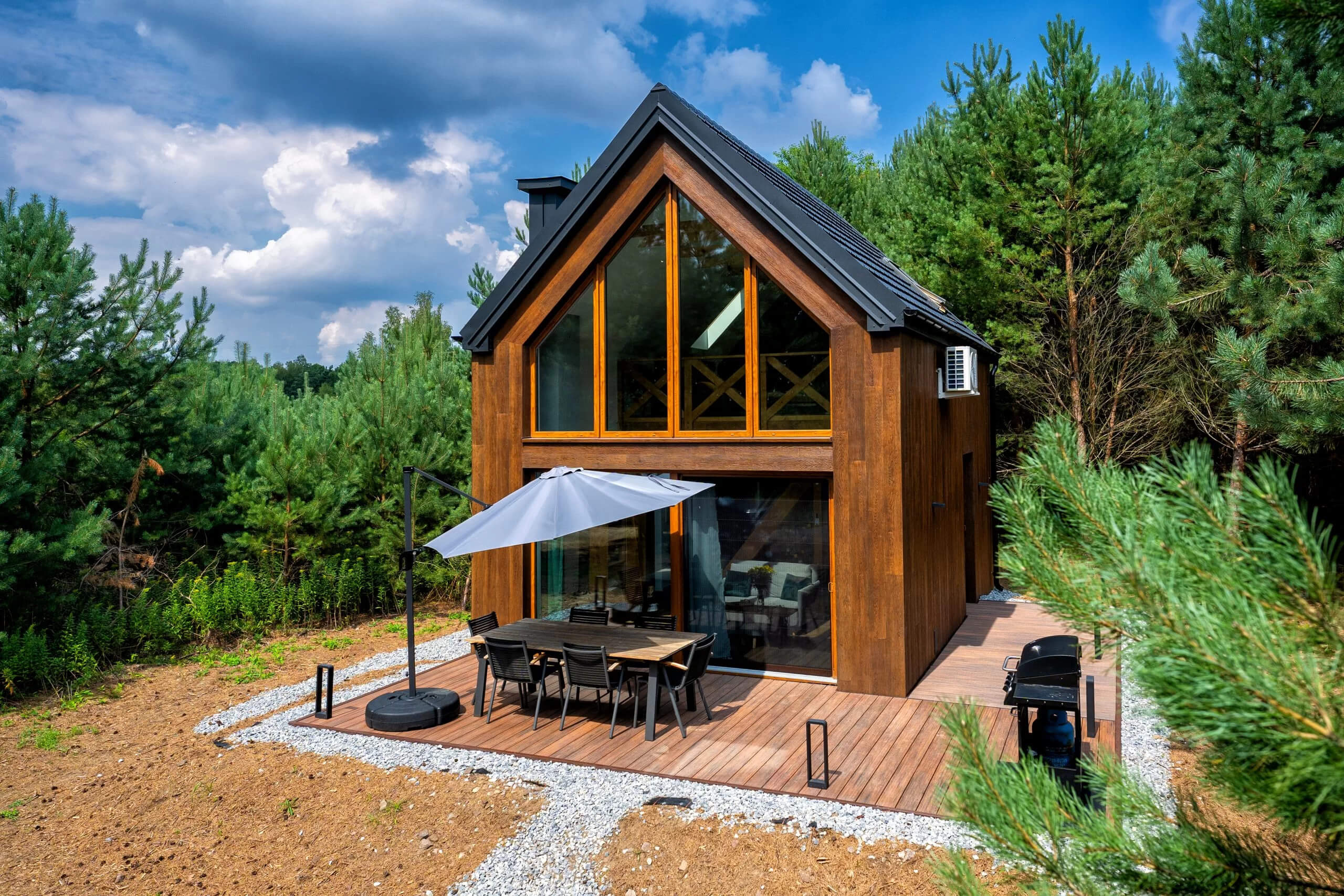 Terasa z WPC prkna Premium Redwood