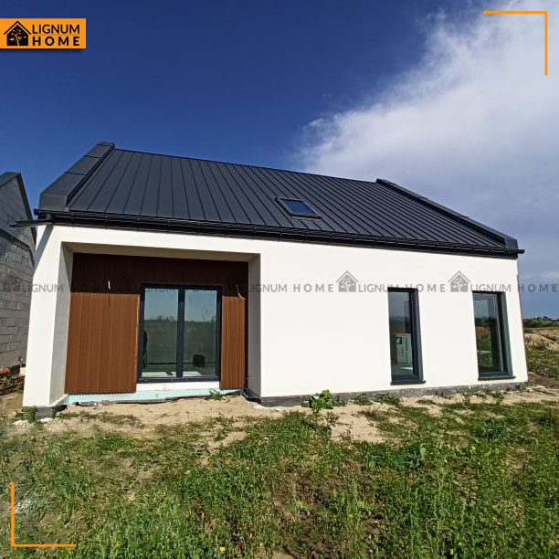 Obklad z lamelových fasádních prken Premium Teak