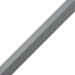 Lišta Lamelová typu F Premium Gray 36,5 x 49,5 mm – 2,9 m - Obrázek 2