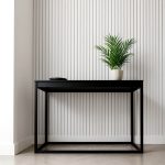 wizualizacja Lamele Ścienne Satyna Biały