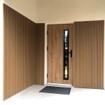 realizacja elewacji z lameli kompozytowych dab premium