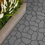 podesty kamien szary płytki ogrodowe