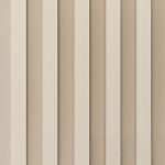 Dekorativní Panel Lamelový Brokát Ecru 160x24 - 2,7 m