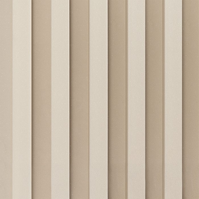 Dekorativní Panel Lamelový Brokát Ecru 160x24 - 2,7 m - Obrázek 1