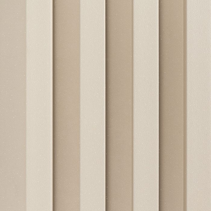Dekorativní Panel Lamelový Brokát Ecru 160x24 - 2,7 m - Obrázek 3
