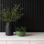 wizualizacja lameli deoracyjnych czarny brokat-4